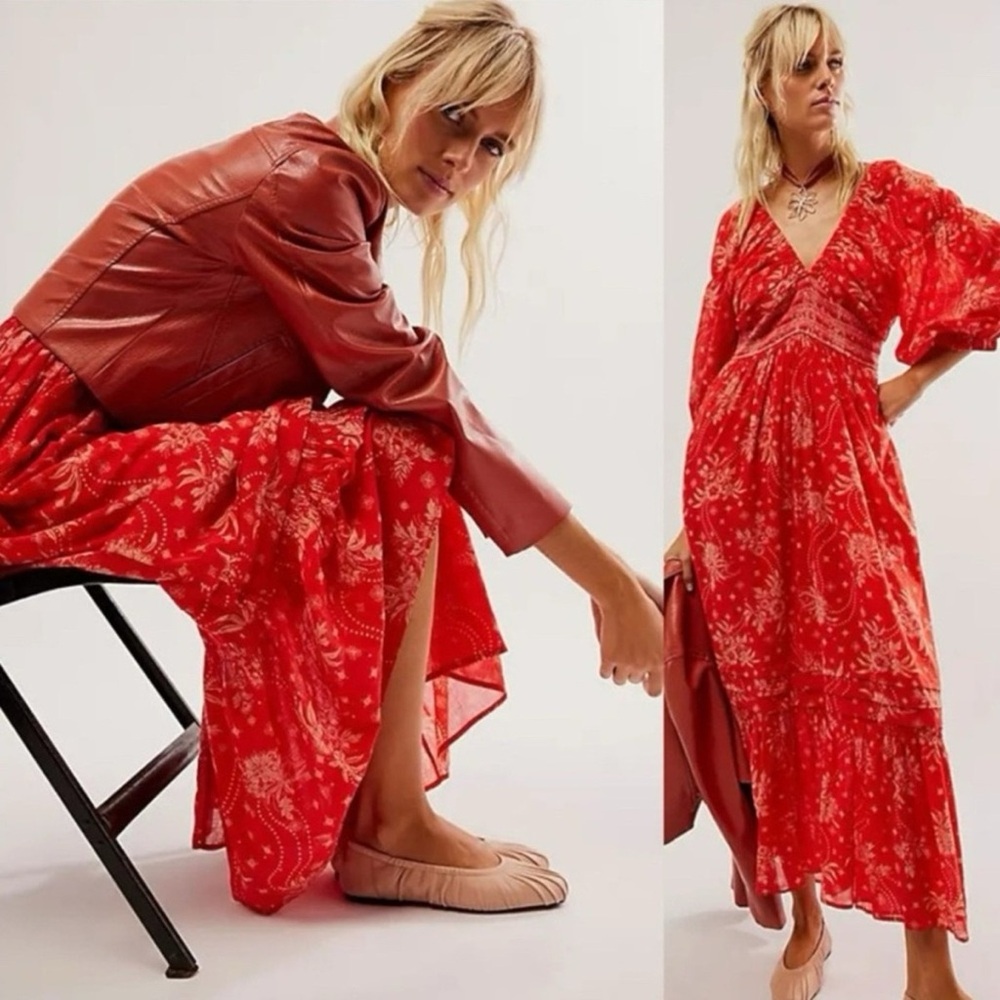 Free People Golden Hour maxi dress XL - Picture 12 of 14